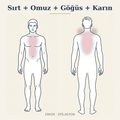 Sırt + Omuz + Göğüs + Karın Epilasyon