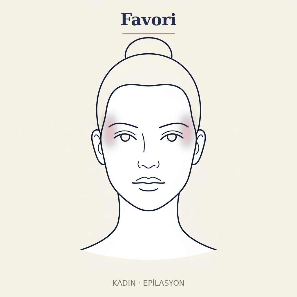 Favori Epilasyon — Kadın