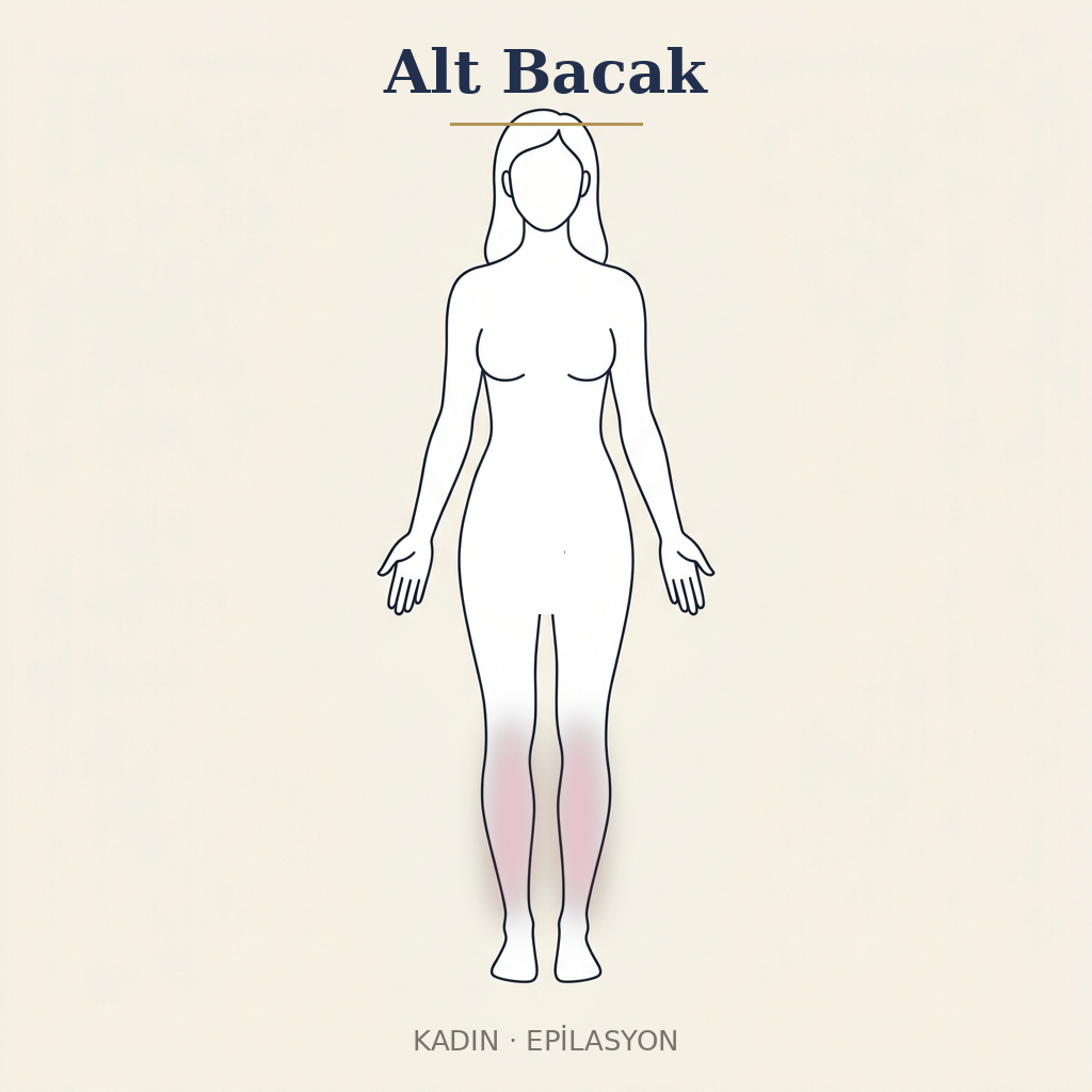 Alt Bacak Epilasyon — Kadın