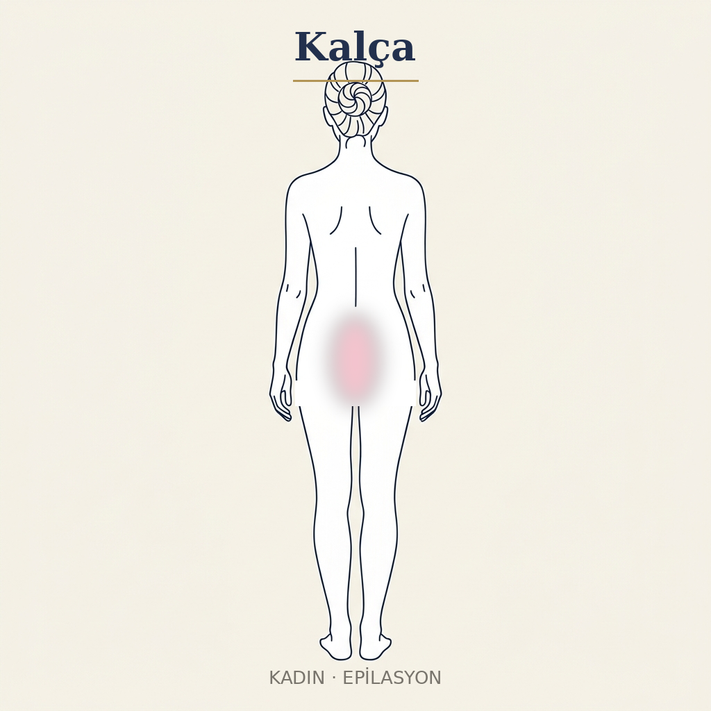 Kalça Epilasyon — Kadın
